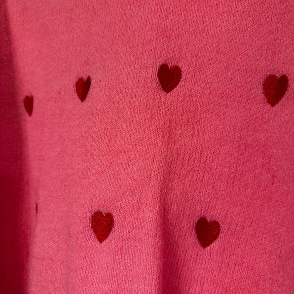 Pink Heart Sweater - Picture 15 of 16